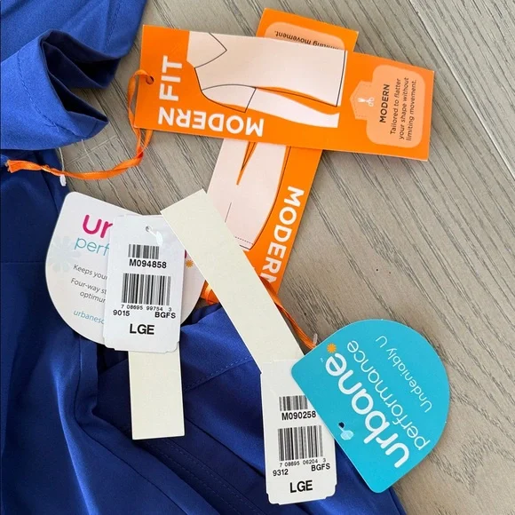 Blue Scrub Set - Picture 2 of 4